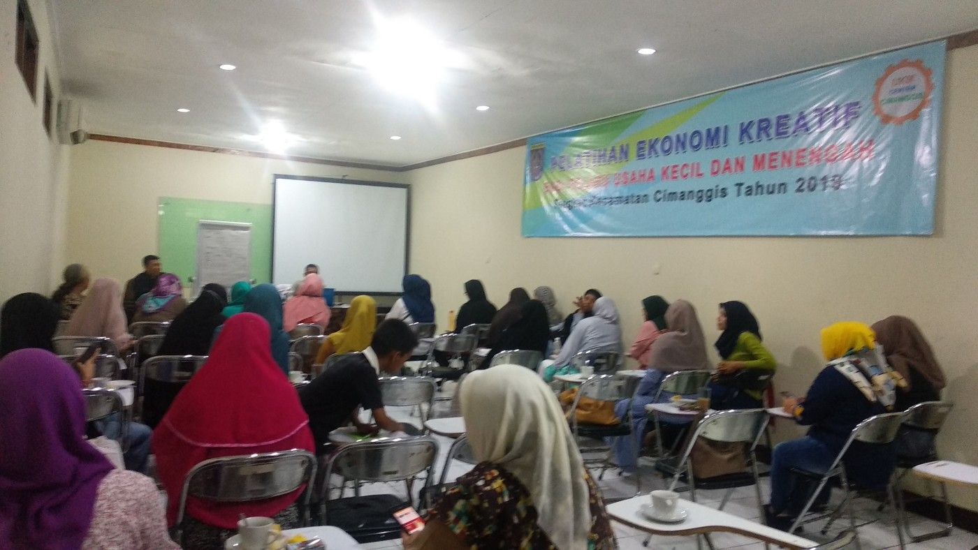 Perwakilan UMKM dari 6 Kelurahan hadiri Pelatihan yang di gelar Kecamatan Cimanggis