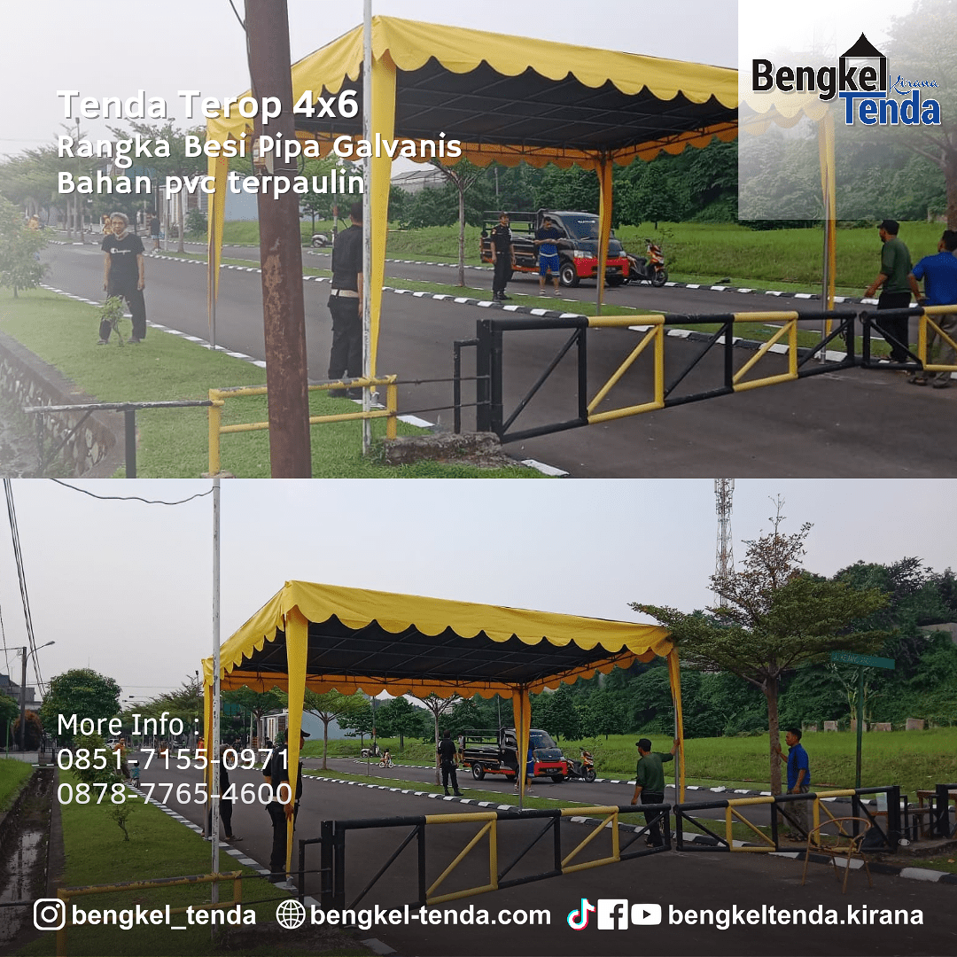 Tenda Serbaguna | Tenda Terop | Tenda Warga Ukuran 4x6