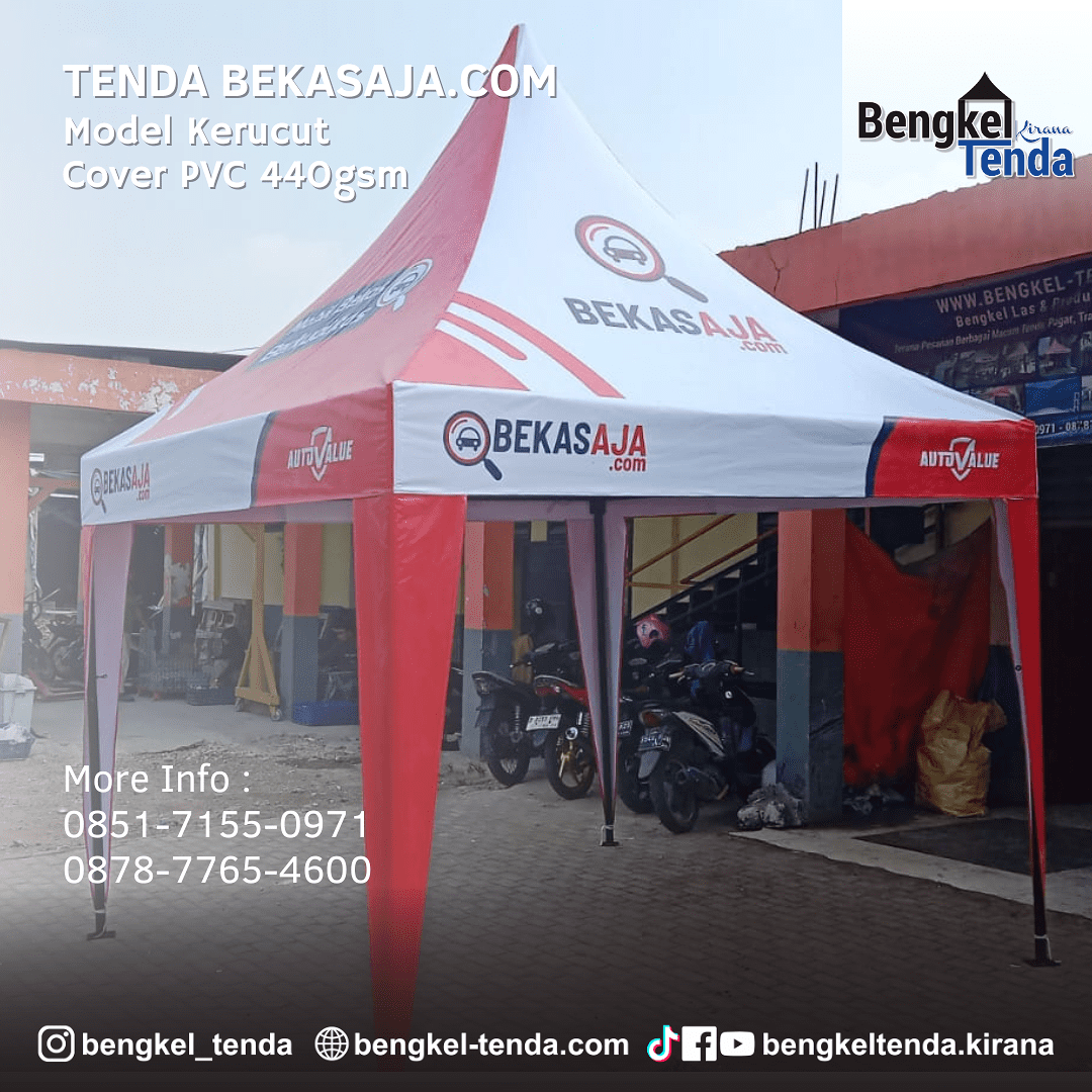 Tenda Pameran Mobil Dealer Bekas Aja