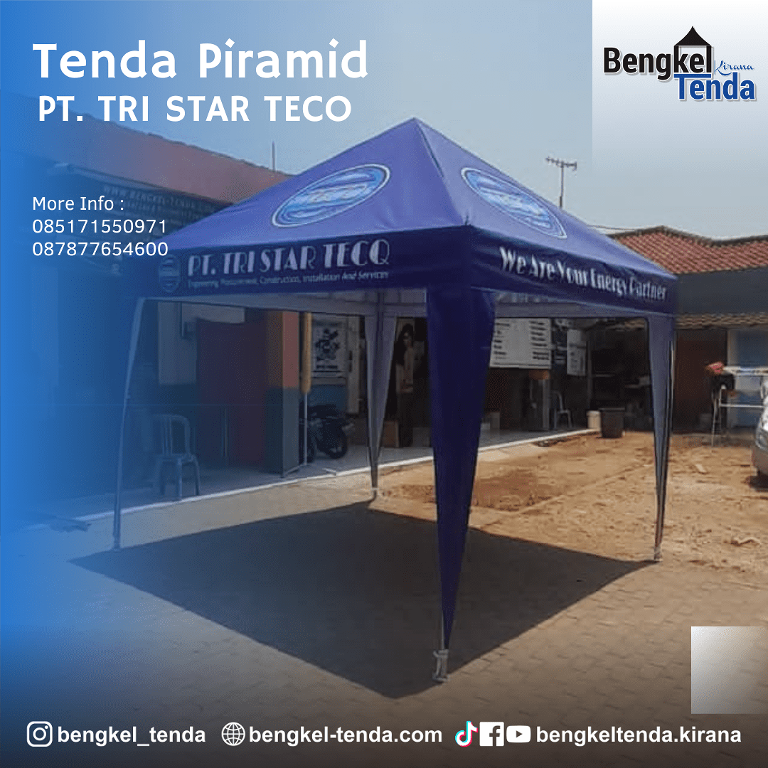 Tenda Piramid PT. TRI STAR ECO