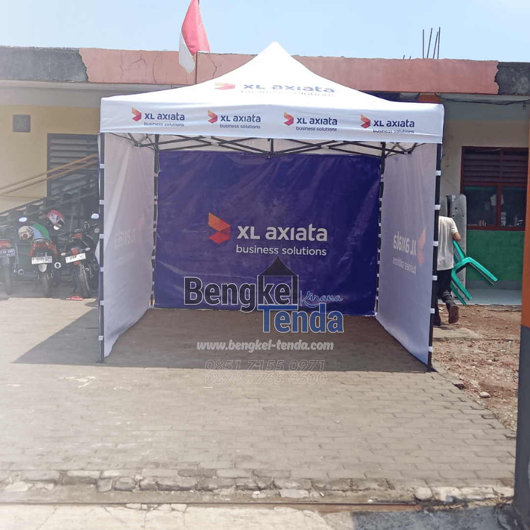 Tenda Lipat Pameran XL Axiata