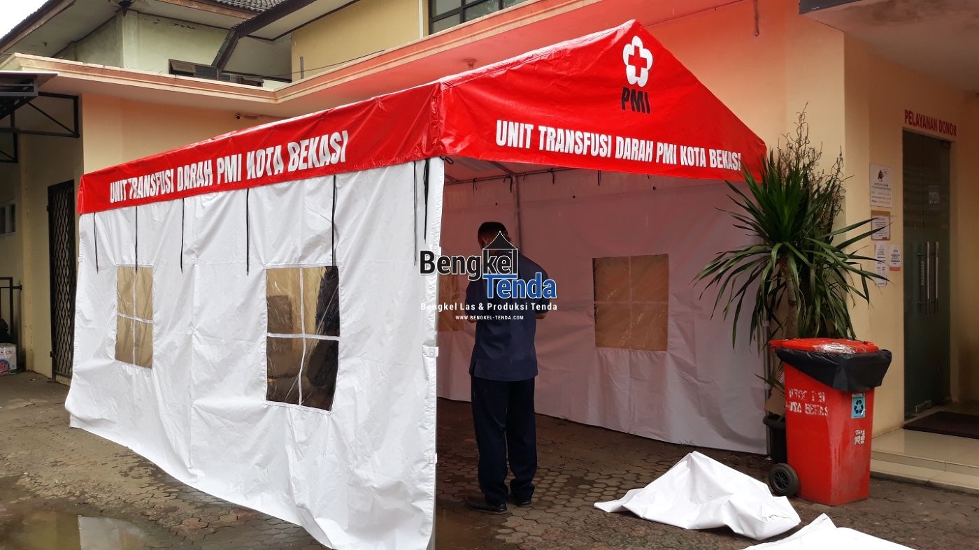 Tenda Posko PMI Palang Merah Indonesia