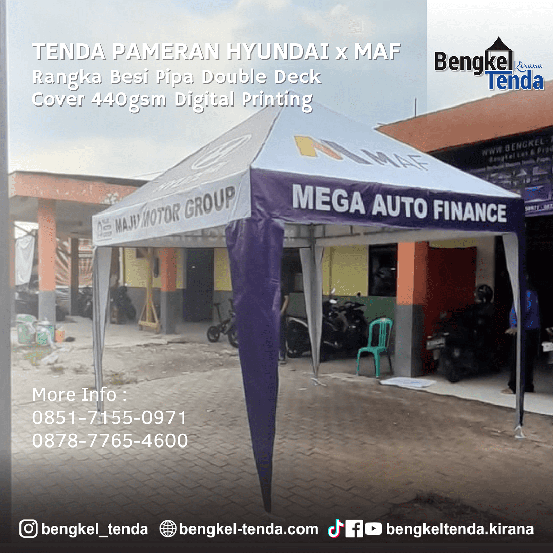 Tenda Pameran Bank Mega MAF x HYUNDAI