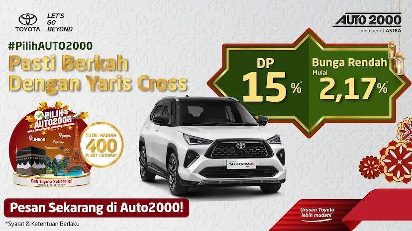 Promo Pilih Yaris Cross Ramadhan Auto2000