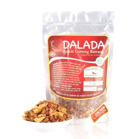 Paket 4pcs Dalada bawang goreng rawit pedas