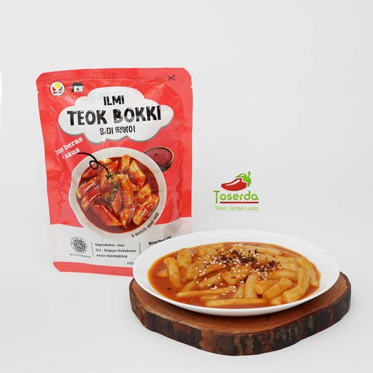 ILMI Teok Bokki / Teokpokki Kue Beras Korea + Saus 190 gram HALAL MUI