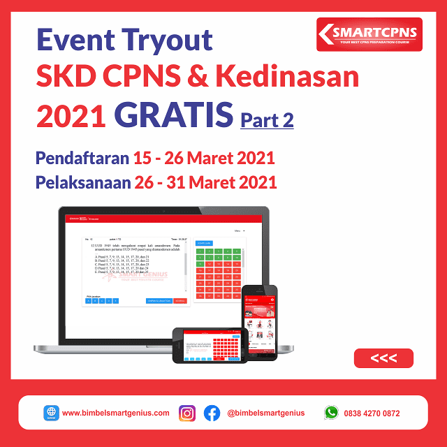 Event Tryout SKD CPNS 2021 Part 2
