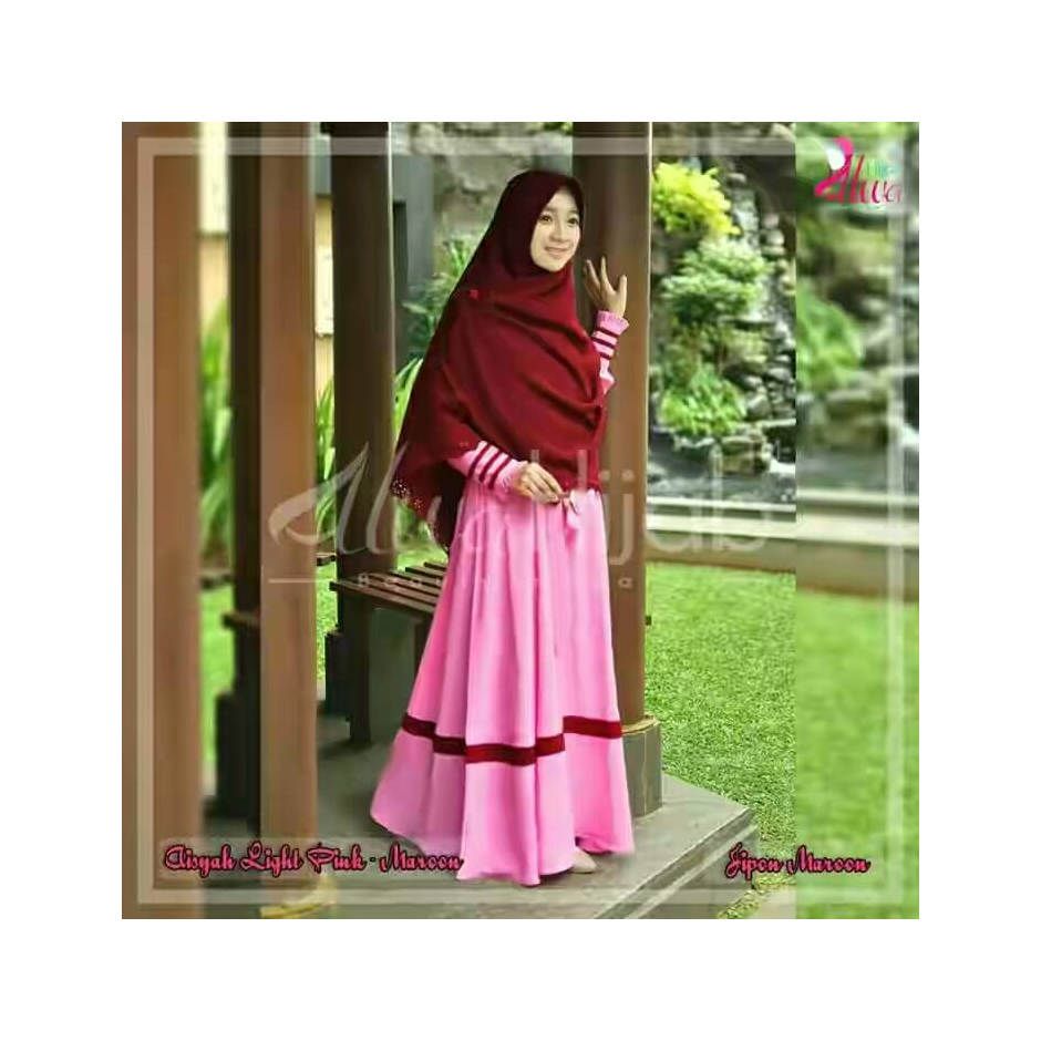 gamis premium aisyah black gamis premium aisyah black