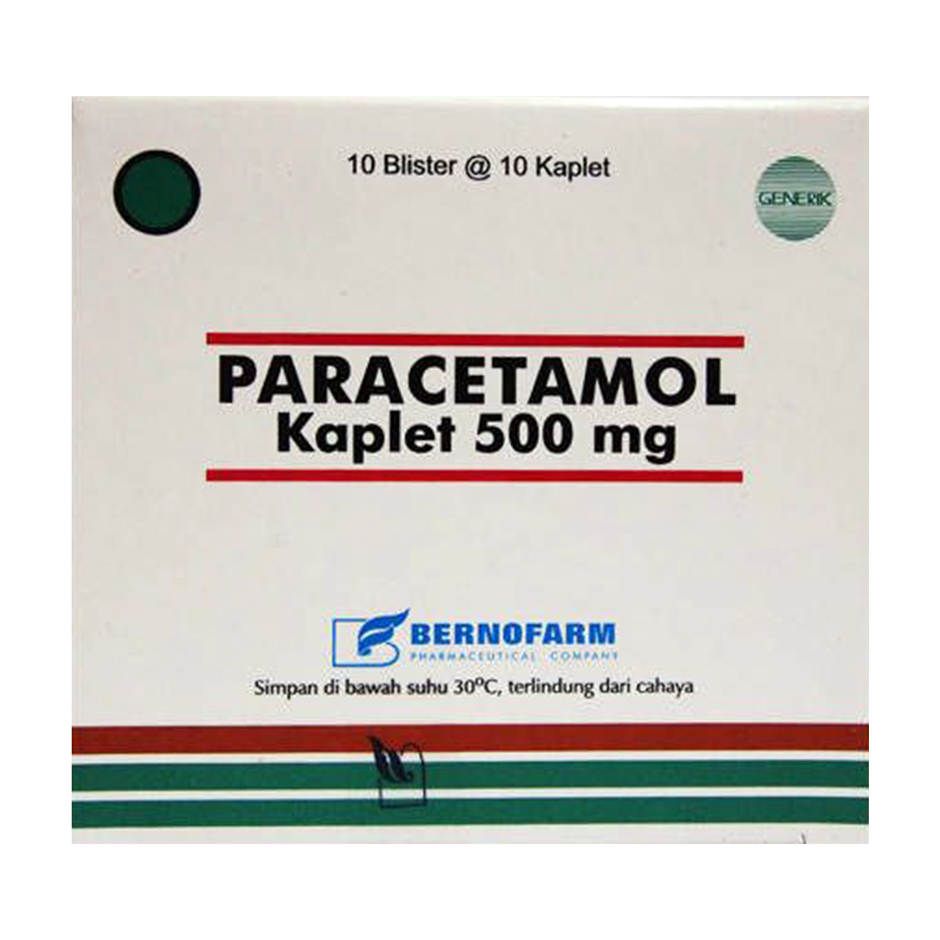  Paracetamol 500mg Bernofarm