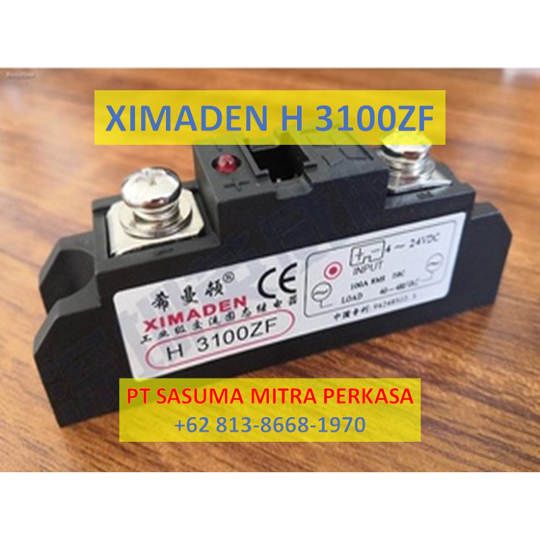 XIMADEN SSR H3100ZF Input 4-24 VDC 100A
