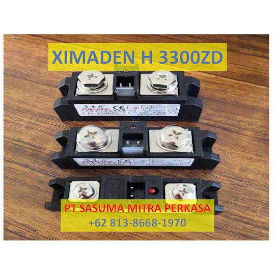 Ximaden SSR H3300ZD Input 4-24 VDC 300A