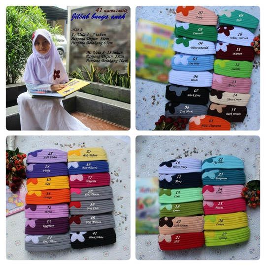Jilbab Vania Polos Size M