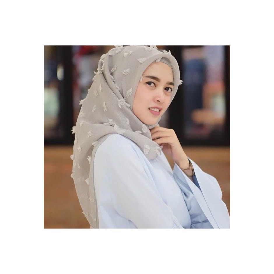 Warna Hijab Rubiah - Voal Motif