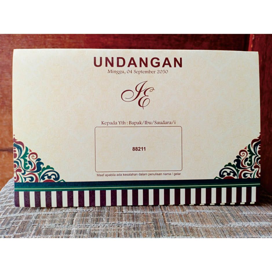 UNDANGAN PERNIKAHAN
