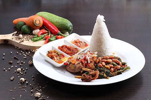 Paket bebek pelcing sambal matah