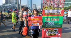 DSI Manfaatkan Car Free Day Promosi Saman 10001 di Jakarta