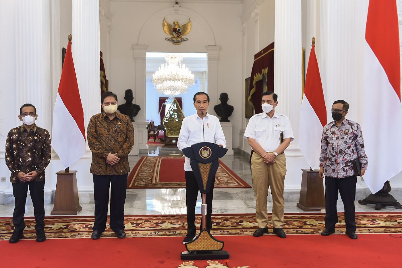 Presiden Jokowi: Pemerintah Segera Laksanakan Putusan MK atas Pengujian Formil UU Cipta Kerja