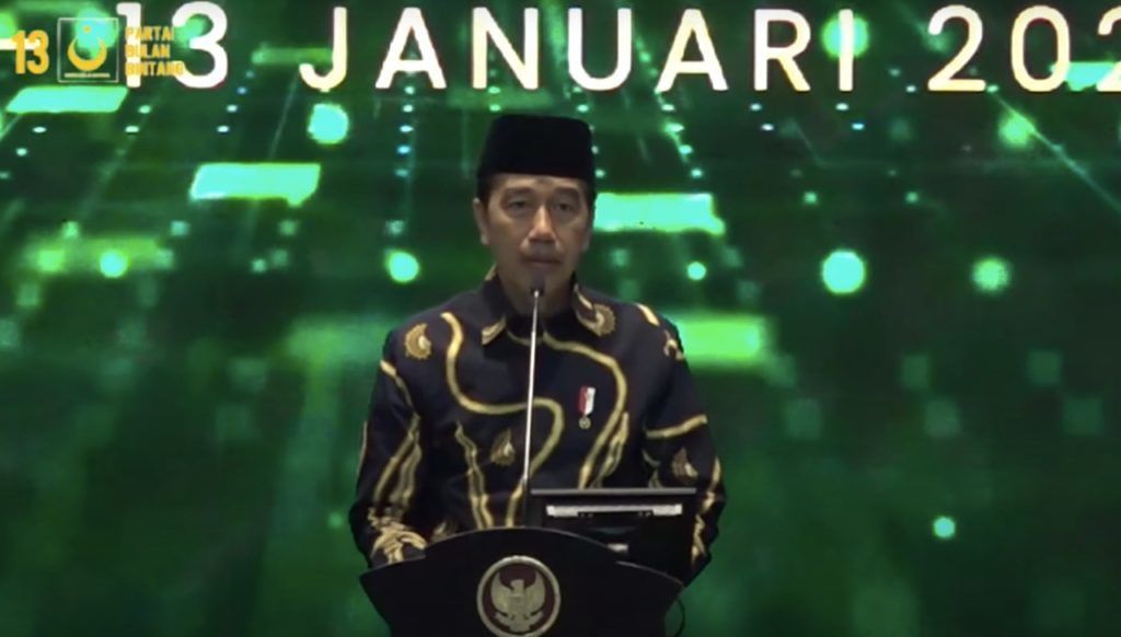 Presiden Jokowi Minta Semua Pihak Jaga Stabilitas di Tahun Politik .