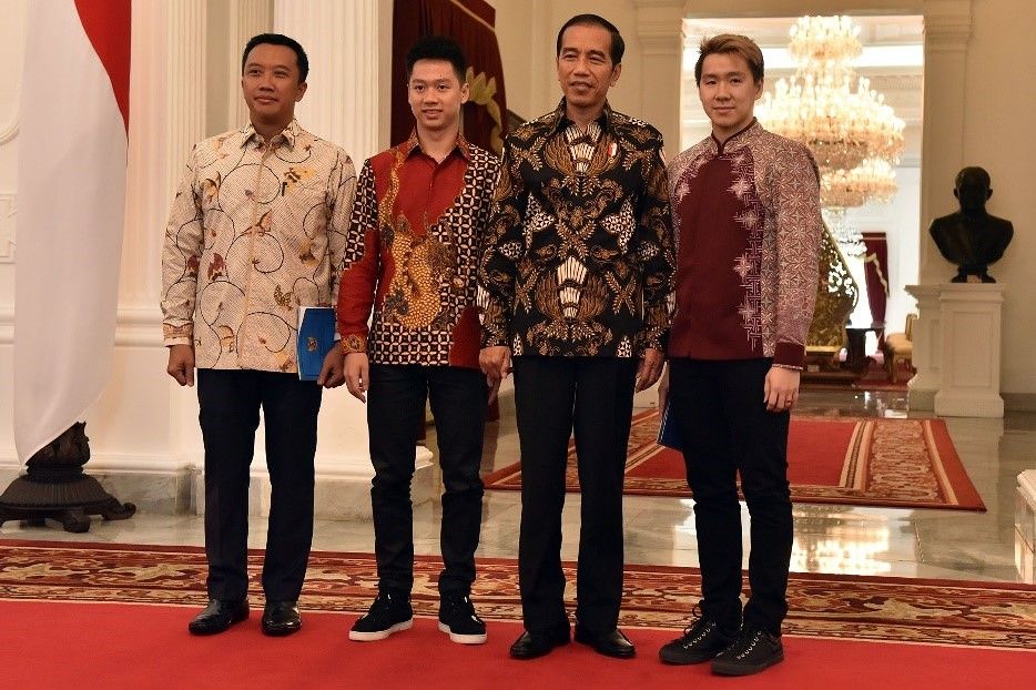 Presiden Jokowi Berharap Dunia Usaha Beri Perhatian Dunia Olahraga