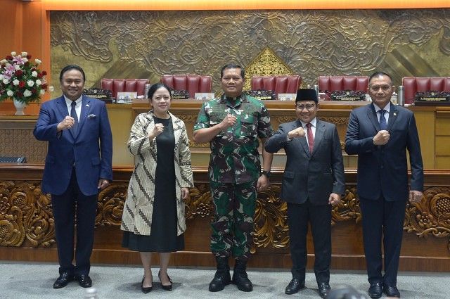 DPR RI Menyetujui Laksamana Yudo Margono sebagai Panglima TNI