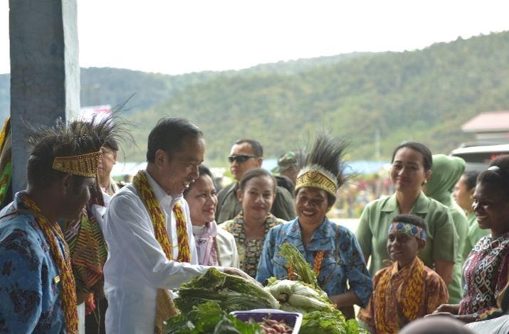 Dengarkan Bupati dan Gubernur, Presiden Ingin Infrastruktur Jalan Untuk Angkut Produk Pertanian Arfak