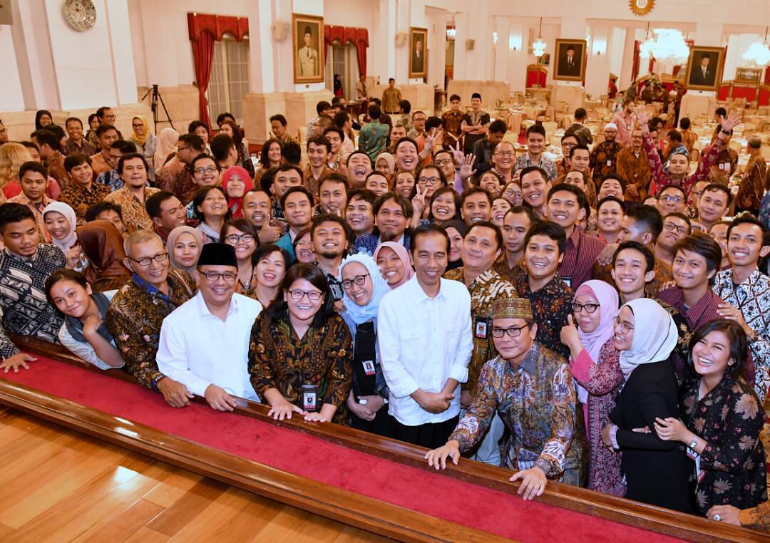 Presiden Jokowi Tekankan Media Pentingnya Tumbuhkan Sikap Optimisme Masyarakat