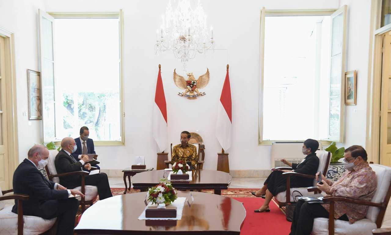 Bertemu Menlu Prancis, Presiden Jokowi Dorong Percepatan Indonesia-EU CEPA .