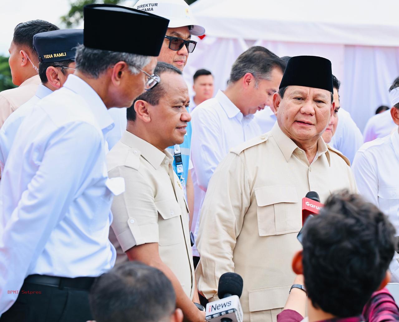 Jelang 100 Hari, Presiden Prabowo Tegaskan Komitmen Transformasi Nasional