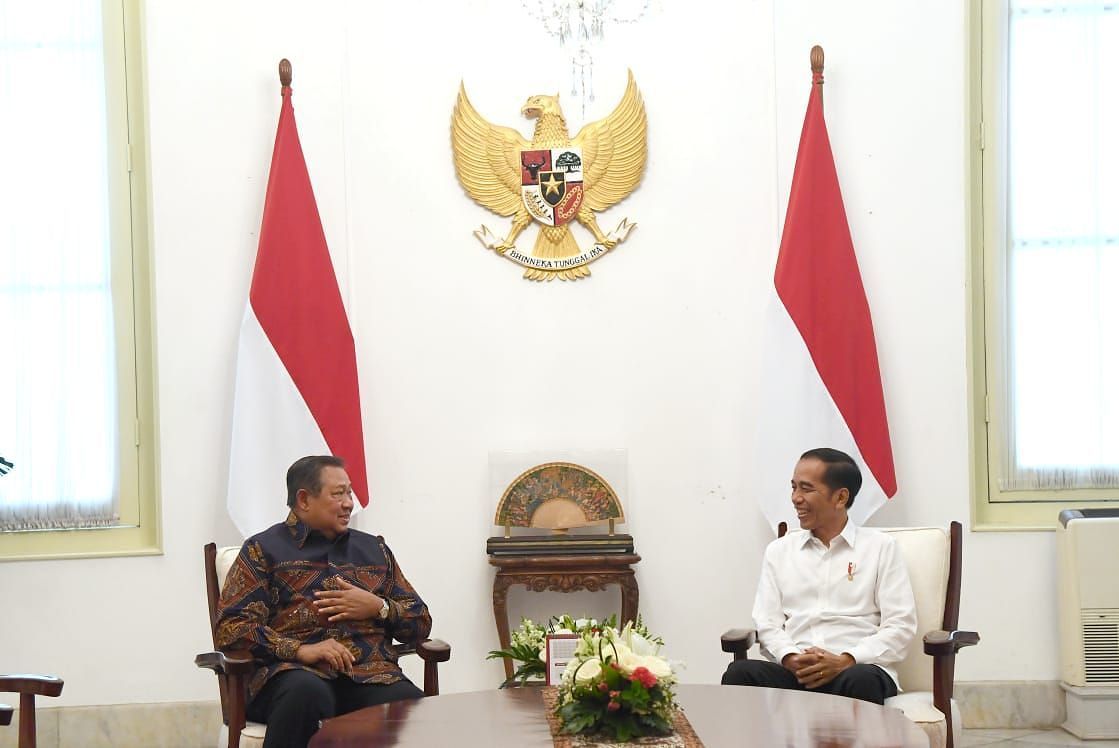 Bahas Masalah Kebangsaan, Presiden Jokowi Terima SBY .