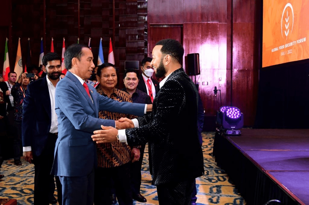 Presiden Jokowi Terima Penghargaan Global Citizen Award Tahun 2022 .