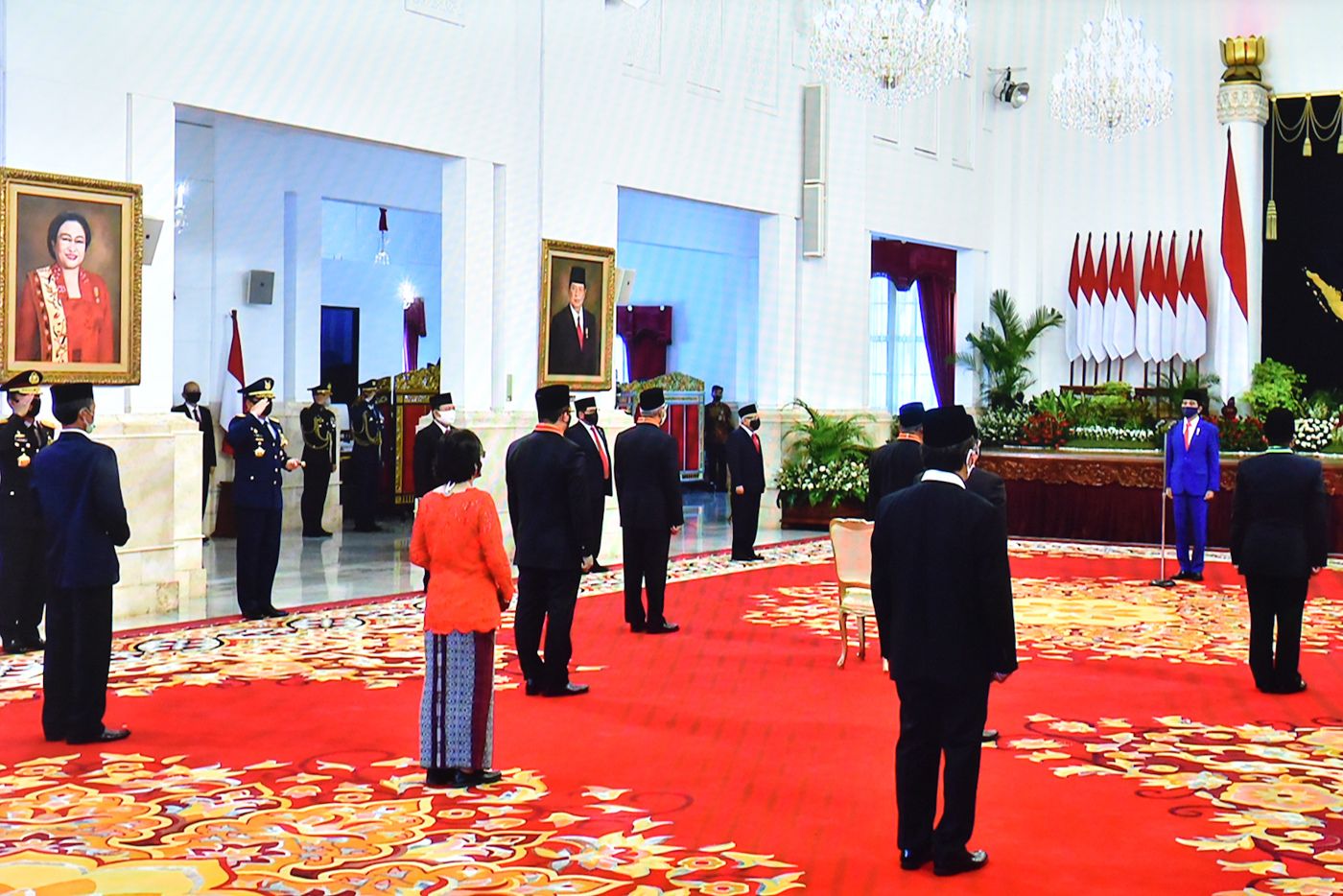 Presiden Pimpin Upacara Penganugerahan Tanda Kehormatan di Istana Negara
