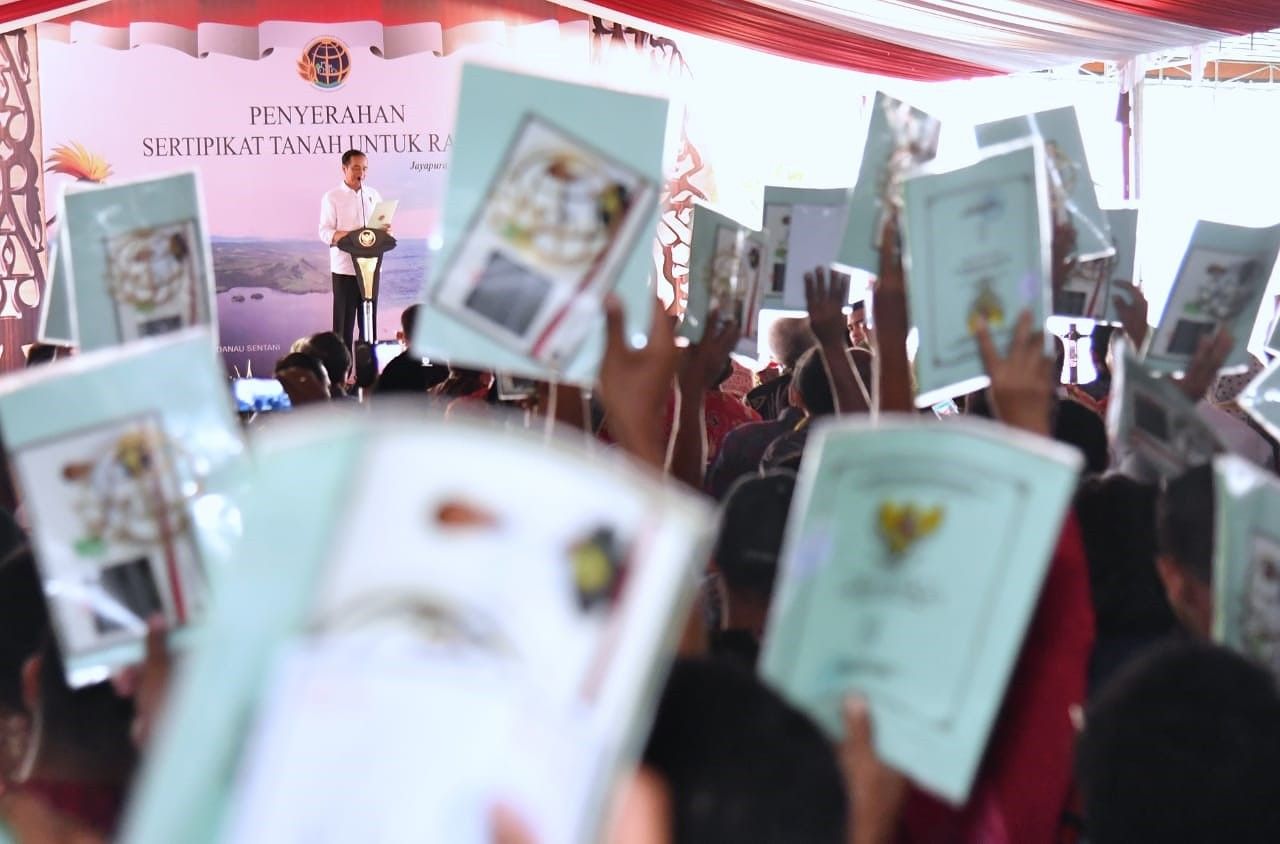 Presiden Jokowi Ingatkan Warga Papua Tidak Retak Karena Pilkada