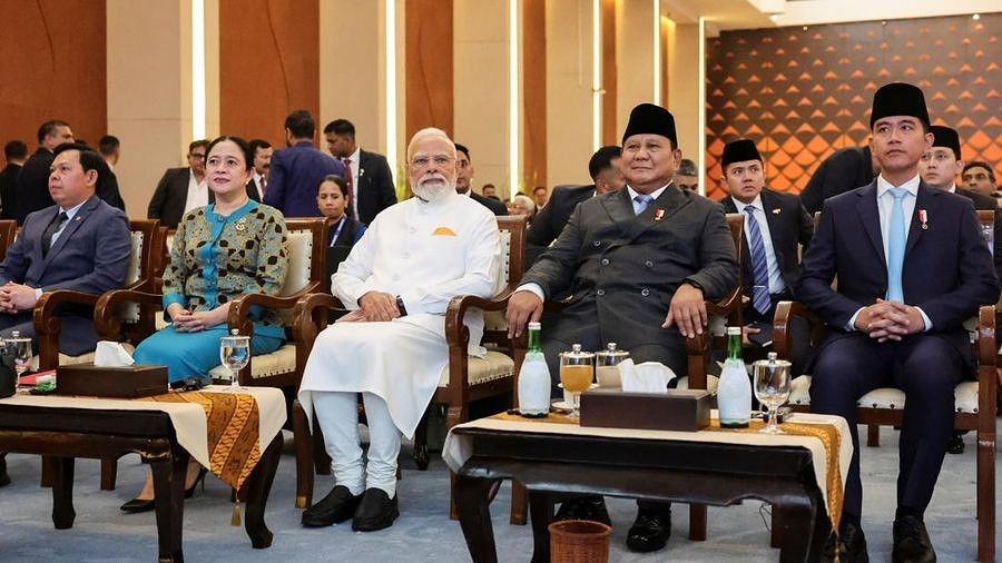 Dampingi Presiden, Wapres Hadiri Pidato PM India di Hadapan Anggota DPR dan MPR RI