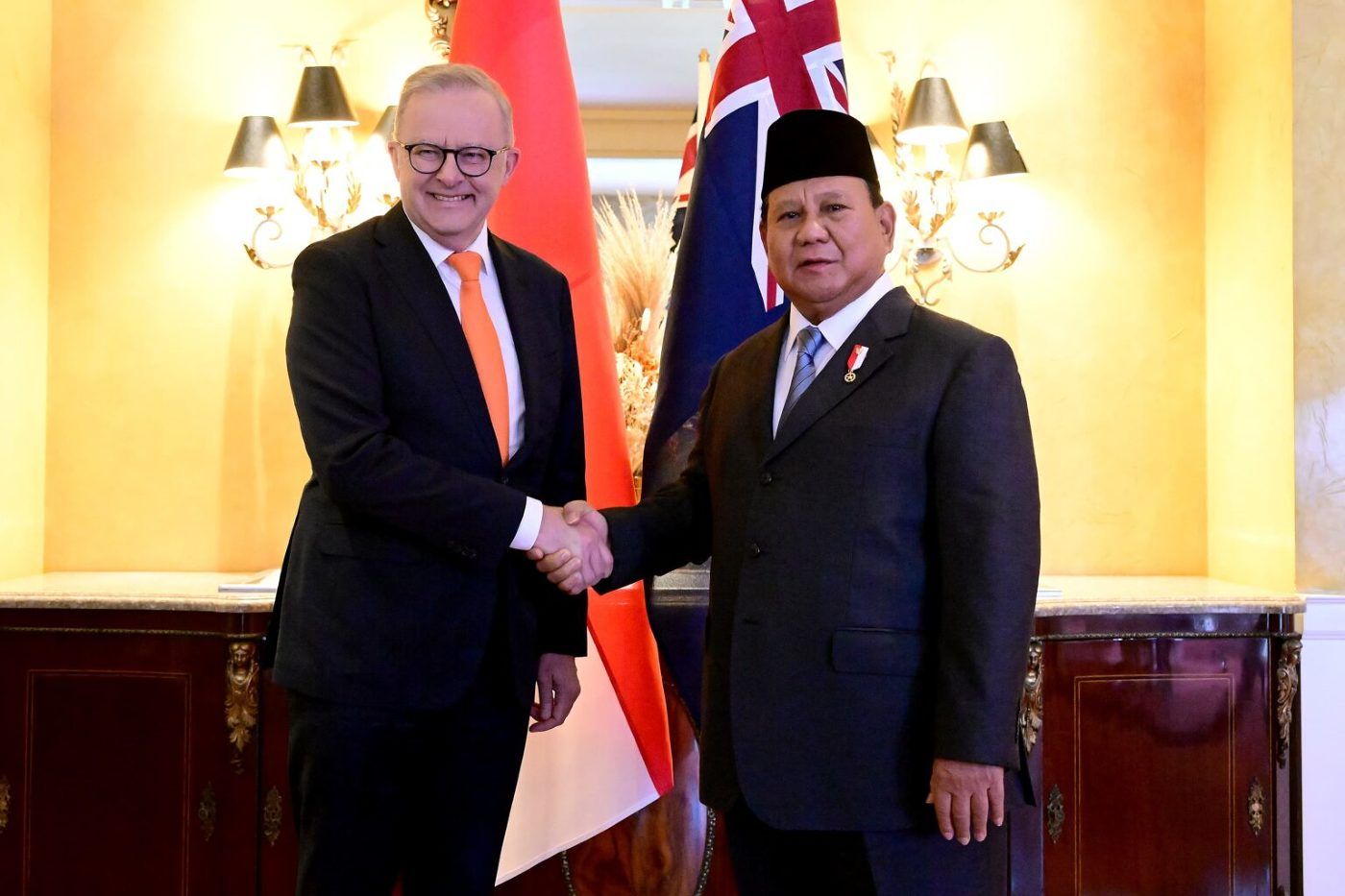 Presiden Prabowo dan PM Albanese Sepakat Tingkatkan Kerja Sama Strategis Indonesia-Australia.