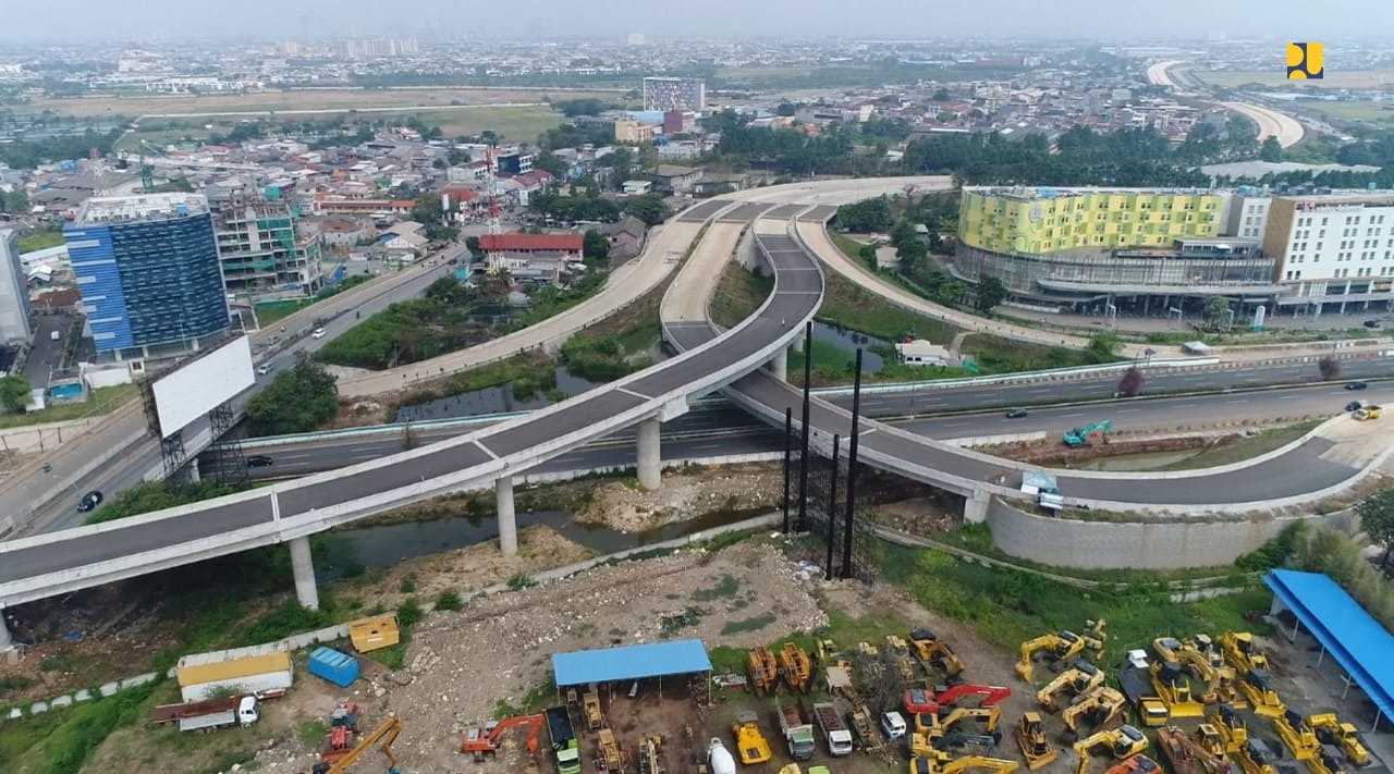 Tingkatkan Konektivitas, Konstruksi Jalan Tol Cengkareng-Batuceper-Kunciran Capai 86,46%