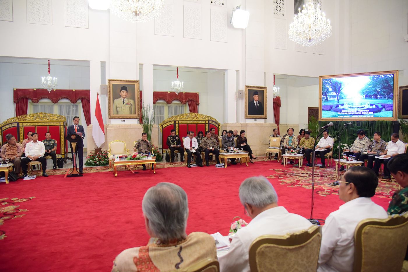 Jadi Hak Prerogratif, Presiden Jokowi Tegaskan Tidak Ada Jatah-Jatahan Kursi Menteri