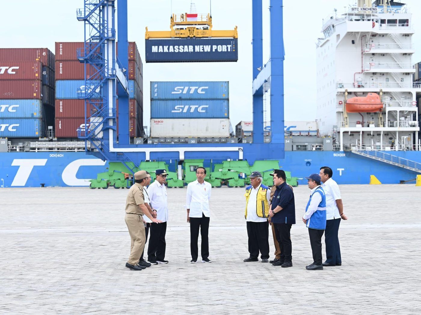 Diresmikan Presiden Jokowi, Makassar New Port Siap Jadi Hub Logistik Terbesar di Indonesia Timur 