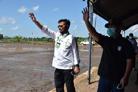 Mentan: Pemerintah Dorong Provinsi Kalteng Menjadi ‘Food Estate’