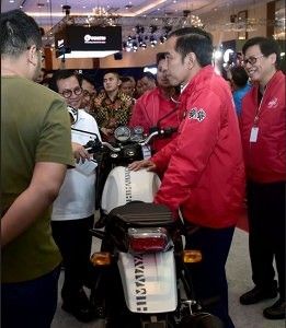Presiden Jokowi Apresiasi Industri Sepeda Motor Indonesia