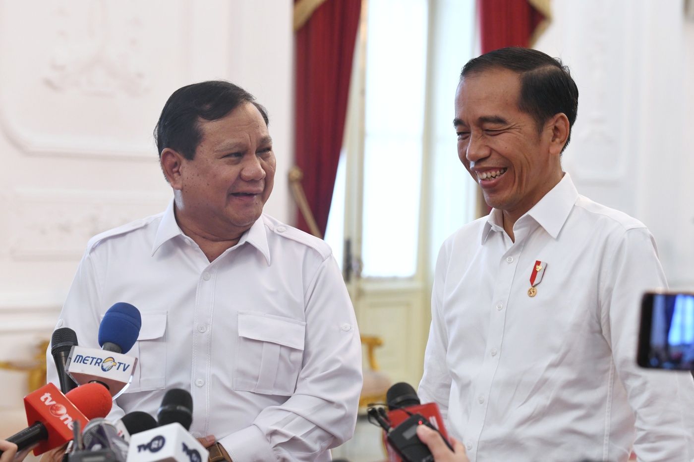 Prabowo Siap Gabung Pemerintah, Presiden Jokowi Sebut Soal Koalisi Belum Final