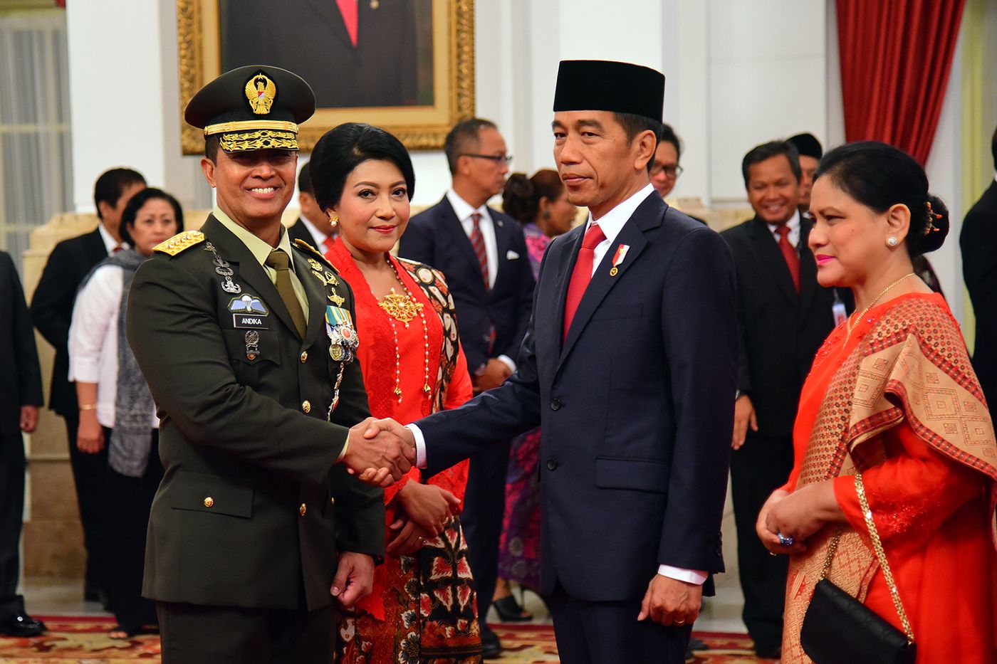 Lantik Andika Perkasa Jadi KSAD, Presiden Jokowi: Kita Melihat Rekam Jejak