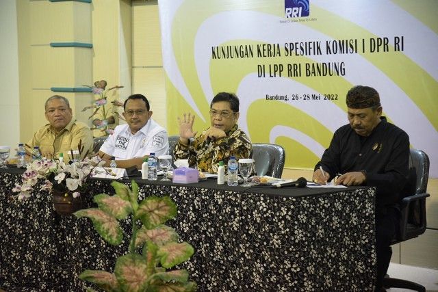 Komisi I Dukung RRI Bandung Tingkatkan Konten Siaran Budaya Lokal