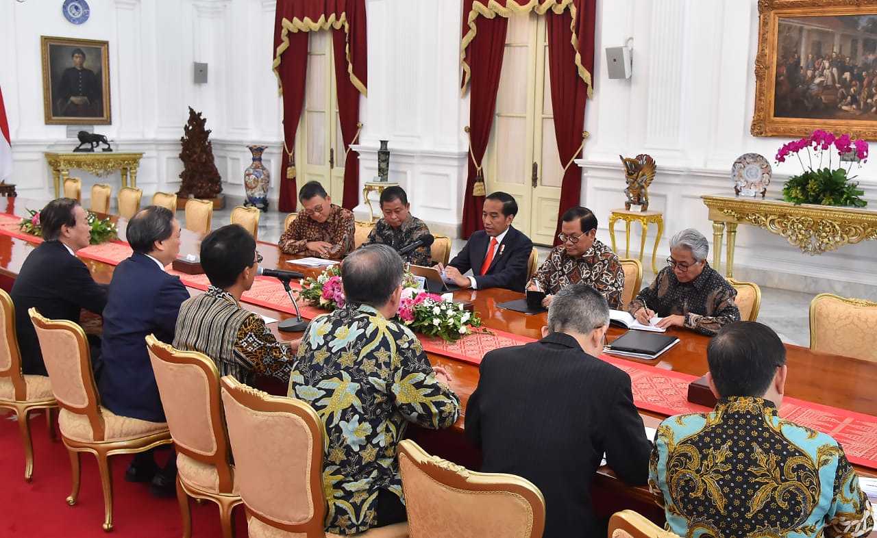   Terima CEO Inpex, Presiden Jokowi Tekankan Penggunaan SDM Lokal Untuk Blok Masela