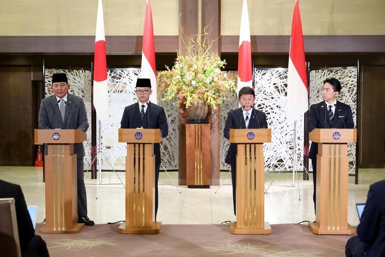 Pertemuan 2+2 di Tokyo, Menhan RI Sjafrie : Indonesia–Jepang Tingkatkan Kemitraan Strategis Menjadi DCA