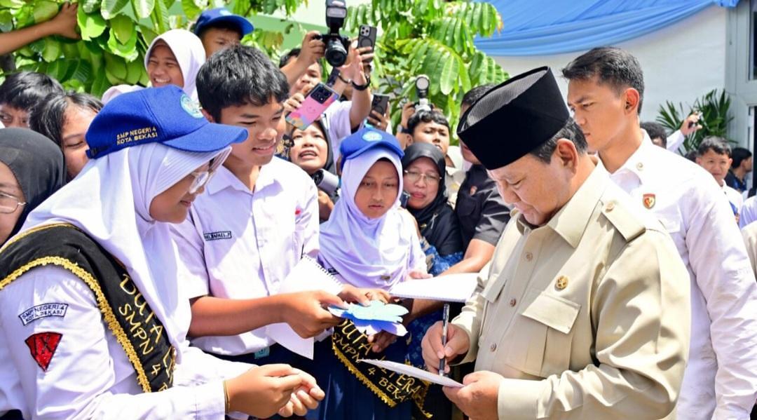 Presiden Prabowo: Digitalisasi Pembelajaran Jadi Lompatan Besar Transformasi Pendidikan Nasional