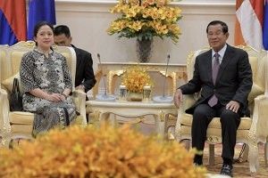 Bertemu PM Hun Sen, Menko PMK Harapkan Kerjasama Lebih Erat