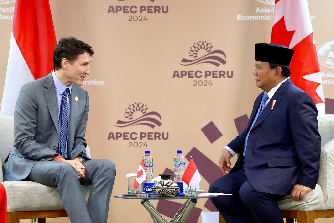 Presiden Prabowo dan PM Trudeau Sepakati Kerja Sama Strategis Indonesia-Kanada.