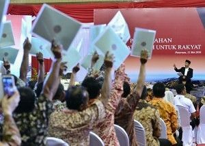 Tahun Ini, Presiden Jokowi Targetkan 1,5 Juta Sertifikat Tanah Diberikan untuk Warga Jawa Timur