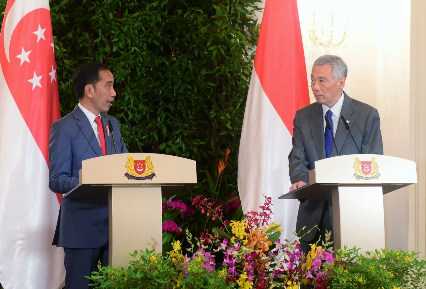 Presiden Jokowi: Singapura Pahami Keinginan Indonesia Awasi Wilayah Udara Sendiri