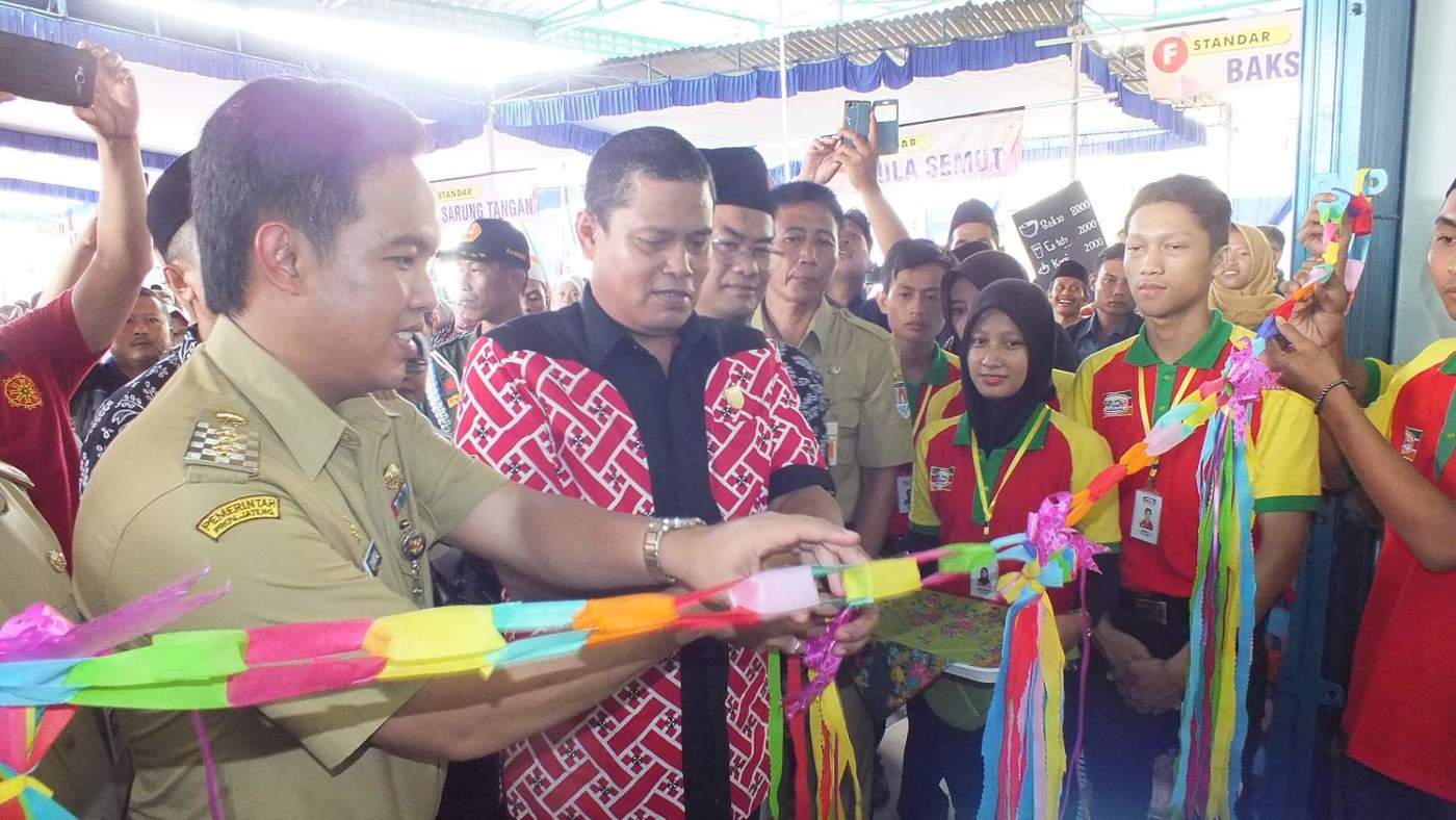 PERESMIAN BARUCI DAN BARUCIMART OLEH WAKIL BUPATI CILACAP